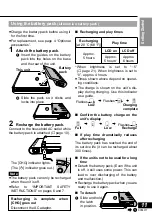 Preview for 11 page of Panasonic DVDLV57 - PORTABLE DVD Operating Instructions Manual