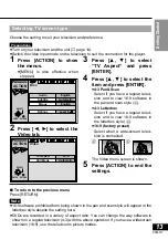 Preview for 13 page of Panasonic DVDLV57 - PORTABLE DVD Operating Instructions Manual