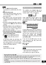 Preview for 15 page of Panasonic DVDLV57 - PORTABLE DVD Operating Instructions Manual