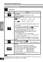 Preview for 24 page of Panasonic DVDLV57 - PORTABLE DVD Operating Instructions Manual