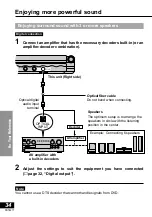 Preview for 34 page of Panasonic DVDLV57 - PORTABLE DVD Operating Instructions Manual