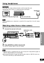 Preview for 37 page of Panasonic DVDLV57 - PORTABLE DVD Operating Instructions Manual