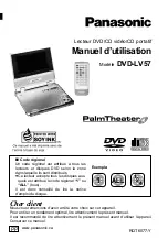 Preview for 48 page of Panasonic DVDLV57 - PORTABLE DVD Operating Instructions Manual