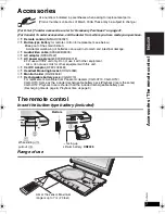 Предварительный просмотр 7 страницы Panasonic DVDLX110 - PORTABLE DVD PLAYER Operating Instructions Manual