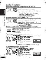 Предварительный просмотр 16 страницы Panasonic DVDLX110 - PORTABLE DVD PLAYER Operating Instructions Manual