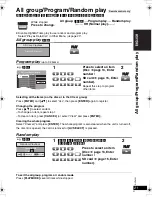 Предварительный просмотр 21 страницы Panasonic DVDLX110 - PORTABLE DVD PLAYER Operating Instructions Manual