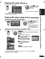 Предварительный просмотр 23 страницы Panasonic DVDLX110 - PORTABLE DVD PLAYER Operating Instructions Manual