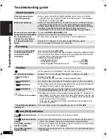 Предварительный просмотр 38 страницы Panasonic DVDLX110 - PORTABLE DVD PLAYER Operating Instructions Manual