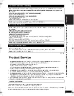 Предварительный просмотр 41 страницы Panasonic DVDLX110 - PORTABLE DVD PLAYER Operating Instructions Manual