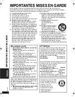 Предварительный просмотр 44 страницы Panasonic DVDLX110 - PORTABLE DVD PLAYER Operating Instructions Manual