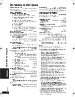 Предварительный просмотр 74 страницы Panasonic DVDLX110 - PORTABLE DVD PLAYER Operating Instructions Manual