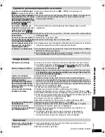 Предварительный просмотр 77 страницы Panasonic DVDLX110 - PORTABLE DVD PLAYER Operating Instructions Manual