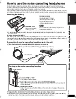 Предварительный просмотр 9 страницы Panasonic DVDLX95 - PORTABLE DVD PLAYER Operating Instructions Manual