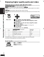 Предварительный просмотр 14 страницы Panasonic DVDLX95 - PORTABLE DVD PLAYER Operating Instructions Manual