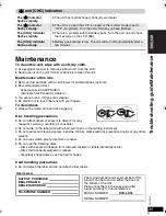 Предварительный просмотр 35 страницы Panasonic DVDLX95 - PORTABLE DVD PLAYER Operating Instructions Manual