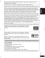 Предварительный просмотр 39 страницы Panasonic DVDLX95 - PORTABLE DVD PLAYER Operating Instructions Manual