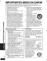 Предварительный просмотр 42 страницы Panasonic DVDLX95 - PORTABLE DVD PLAYER Operating Instructions Manual