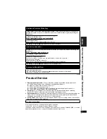 Предварительный просмотр 41 страницы Panasonic DVDLX97 - PORTABLE DVD PLAYER Operating Instructions Manual