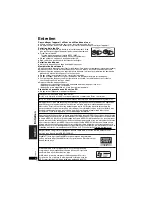 Предварительный просмотр 46 страницы Panasonic DVDLX97 - PORTABLE DVD PLAYER Operating Instructions Manual