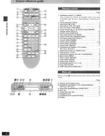 Preview for 8 page of Panasonic DVDRA60 - DIG. VIDEO DISCPLAYE Operating Instructions Manual