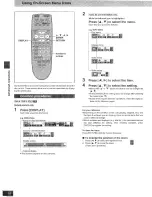 Preview for 16 page of Panasonic DVDRA60 - DIG. VIDEO DISCPLAYE Operating Instructions Manual