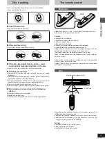 Preview for 5 page of Panasonic DVDRP56 - DIG. VIDEO DISCPLAYE Operating Instructions Manual