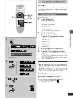 Preview for 17 page of Panasonic DVDRP56 - DIG. VIDEO DISCPLAYE Operating Instructions Manual