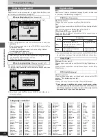 Preview for 22 page of Panasonic DVDRP56 - DIG. VIDEO DISCPLAYE Operating Instructions Manual