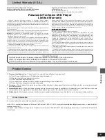 Preview for 29 page of Panasonic DVDRP56 - DIG. VIDEO DISCPLAYE Operating Instructions Manual