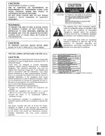 Preview for 3 page of Panasonic DVDRP62 - DIG. VIDEO DISC PLAY Operating Instructions Manual