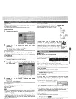 Preview for 11 page of Panasonic DVDRP62 - DIG. VIDEO DISC PLAY Operating Instructions Manual