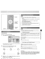 Preview for 17 page of Panasonic DVDRP62 - DIG. VIDEO DISC PLAY Operating Instructions Manual