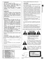 Preview for 3 page of Panasonic DVDRP82 - DIG. VIDEO DISC PLAY Operating Instructions Manual