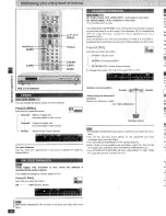 Preview for 16 page of Panasonic DVDRP82 - DIG. VIDEO DISC PLAY Operating Instructions Manual