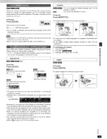 Preview for 17 page of Panasonic DVDRP82 - DIG. VIDEO DISC PLAY Operating Instructions Manual