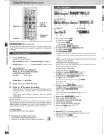 Preview for 18 page of Panasonic DVDRP82 - DIG. VIDEO DISC PLAY Operating Instructions Manual