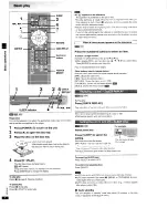 Preview for 8 page of Panasonic DVDRV22 - DIG. VIDEO DISC PLAY Operating Instructions Manual