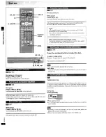 Preview for 10 page of Panasonic DVDRV22 - DIG. VIDEO DISC PLAY Operating Instructions Manual