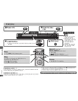 Preview for 8 page of Panasonic DVDS1 - PORTABLE DVD PLAYER Operating Instructions Manual