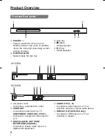 Preview for 8 page of Panasonic DVDS38 - DVD/CD PLAYER - MULTI LANGUAGE Operating Instructions Manual