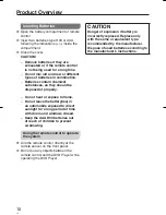 Preview for 10 page of Panasonic DVDS38 - DVD/CD PLAYER - MULTI LANGUAGE Operating Instructions Manual