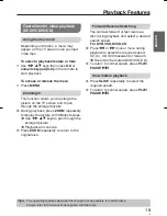 Preview for 19 page of Panasonic DVDS38 - DVD/CD PLAYER - MULTI LANGUAGE Operating Instructions Manual