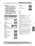 Preview for 73 page of Panasonic DVDS38 - DVD/CD PLAYER - MULTI LANGUAGE Operating Instructions Manual