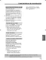 Preview for 89 page of Panasonic DVDS38 - DVD/CD PLAYER - MULTI LANGUAGE Operating Instructions Manual