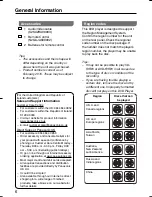 Preview for 6 page of Panasonic DVDS58 - DVD/CD PLAYER - MULTI LANGUAGE Operating Instructions Manual