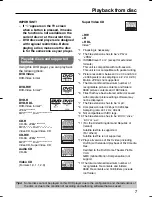 Preview for 7 page of Panasonic DVDS58 - DVD/CD PLAYER - MULTI LANGUAGE Operating Instructions Manual