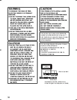 Preview for 34 page of Panasonic DVDS58 - DVD/CD PLAYER - MULTI LANGUAGE Operating Instructions Manual