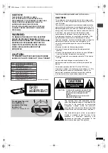 Preview for 3 page of Panasonic DVDXP30 - DIG. VIDEO DISC PLAY Operating Instructions Manual