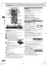 Preview for 10 page of Panasonic DVDXP30 - DIG. VIDEO DISC PLAY Operating Instructions Manual