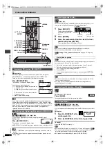 Preview for 14 page of Panasonic DVDXP30 - DIG. VIDEO DISC PLAY Operating Instructions Manual